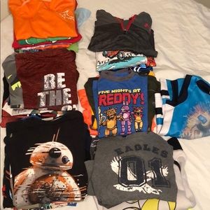 Boys size5 assorted shirts